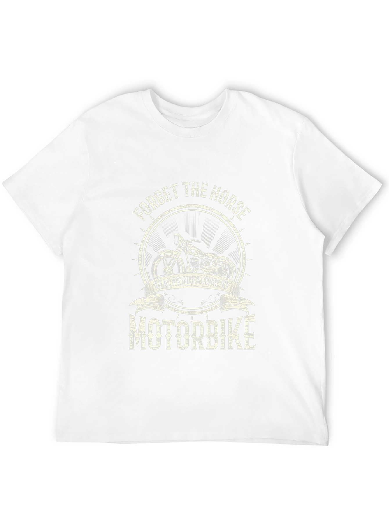Forget the Horse Motorbike Graphic Tee