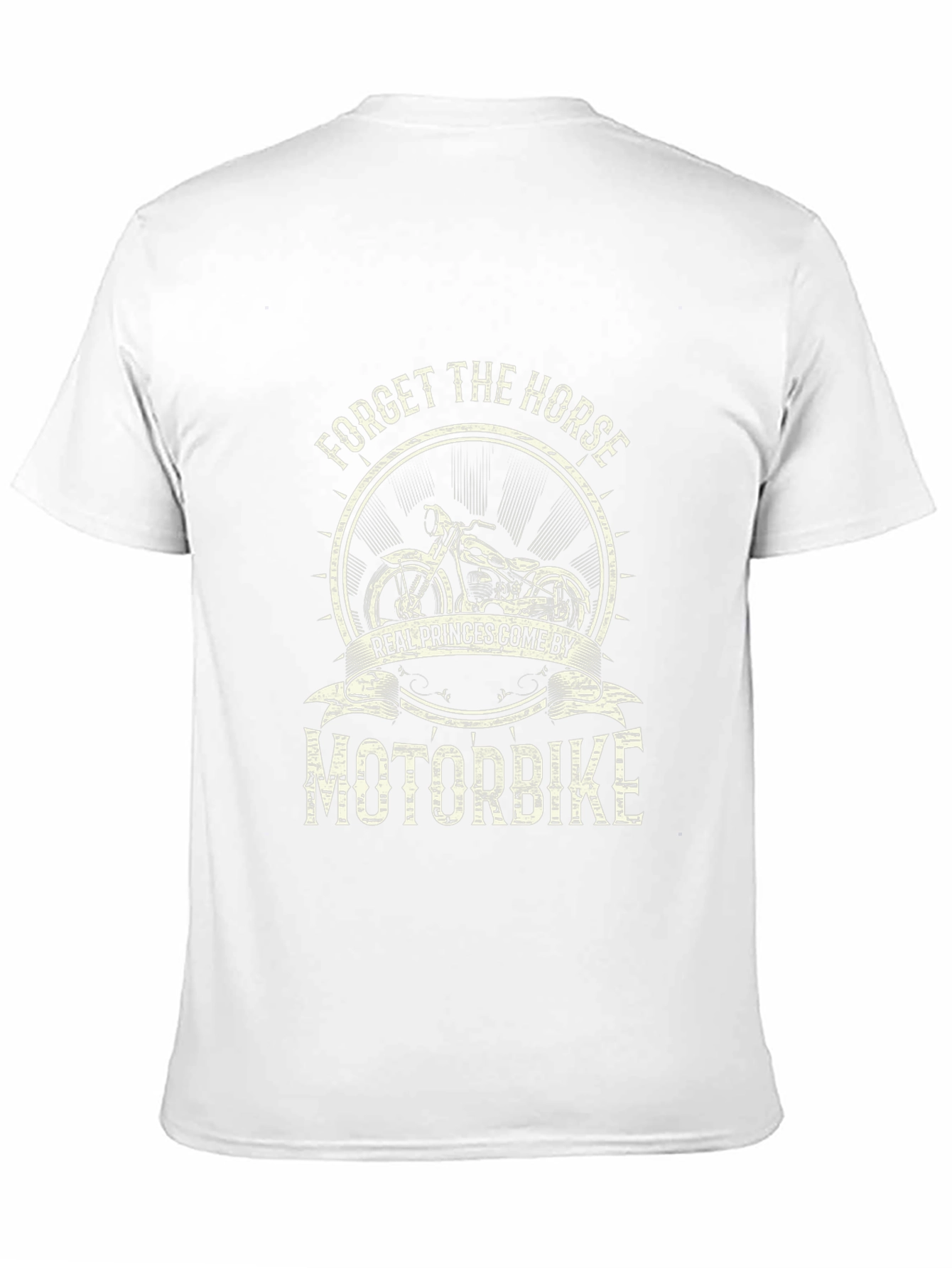 Forget the Horse Motorbike Graphic Tee