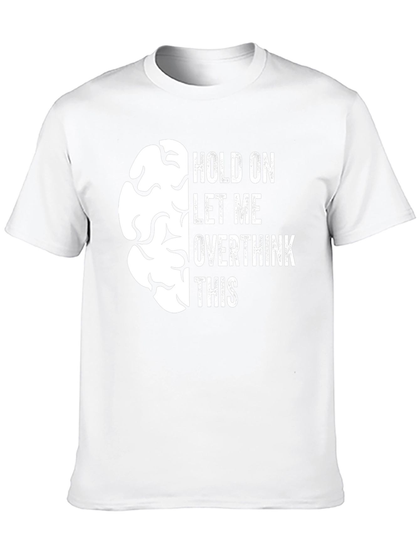 Overthink Brain Graphic Tee - Funny Sarcastic T-Shirt
