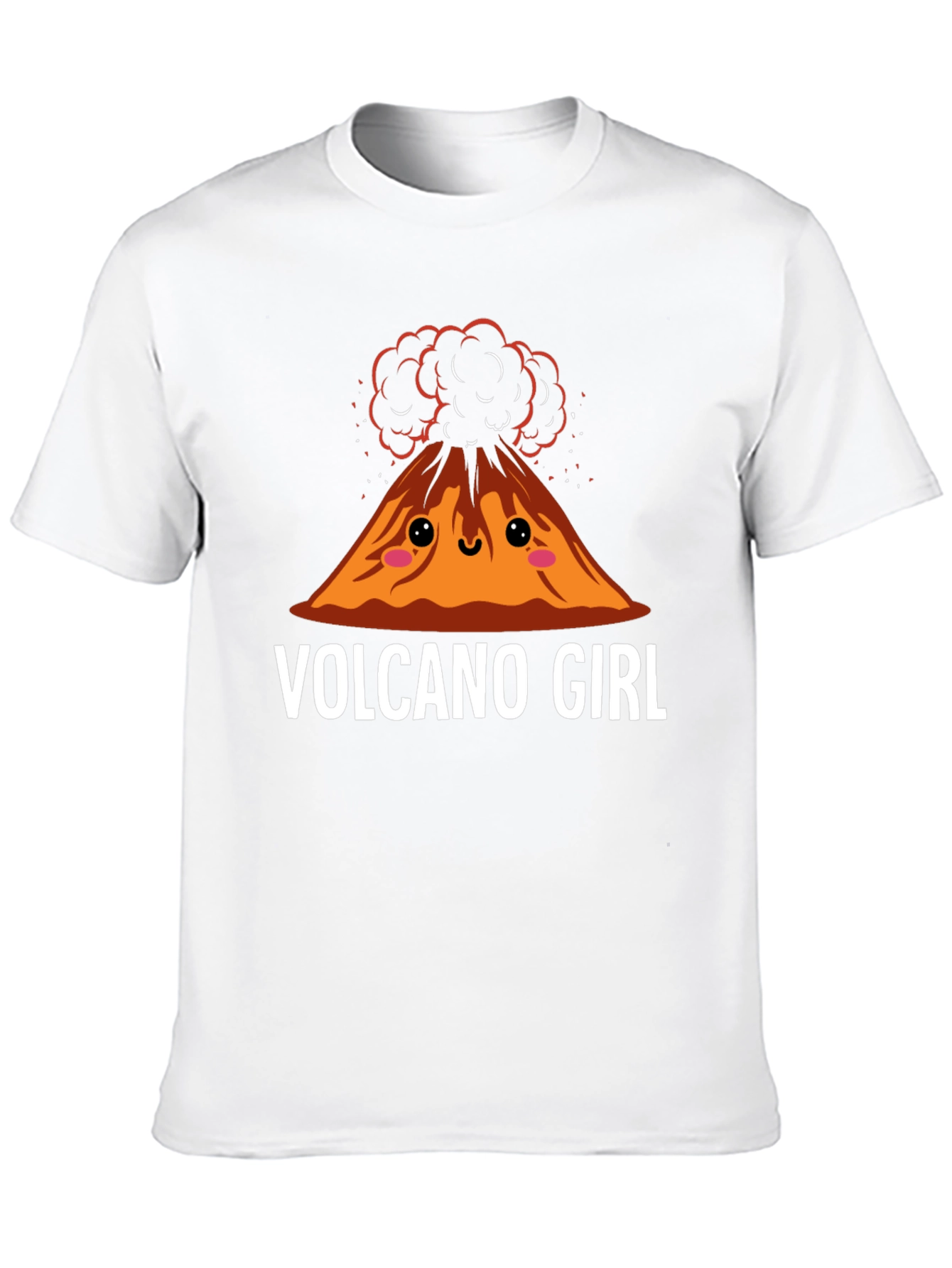 Volcano Girl Graphic Tee - Fun & Unique Design
