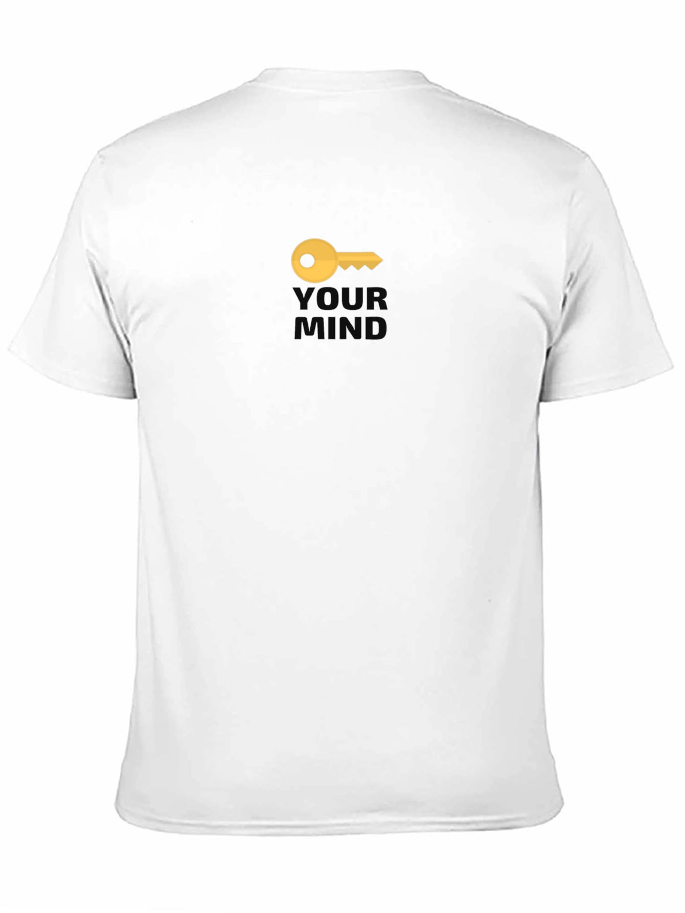 Unlock Your Mind T-Shirt - Black Cotton Blend Tee