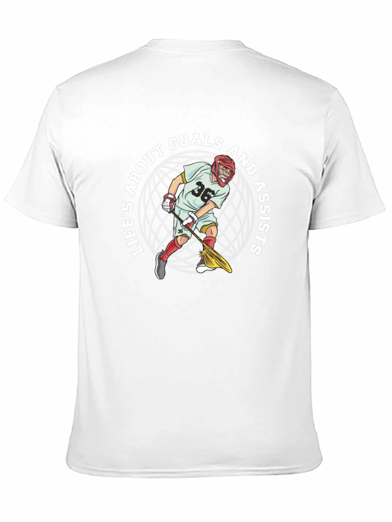 Lacrosse Goals & Assists Graphic Tee