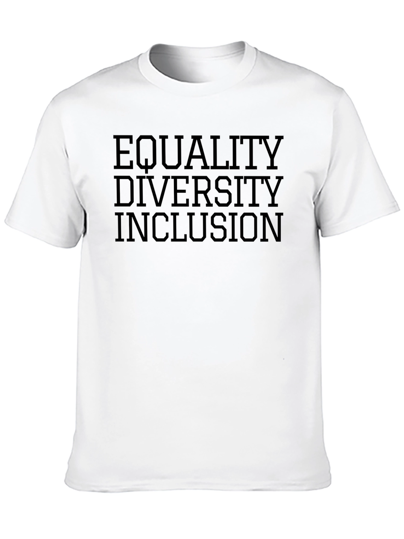Equality Diversity Inclusion Black T-Shirt