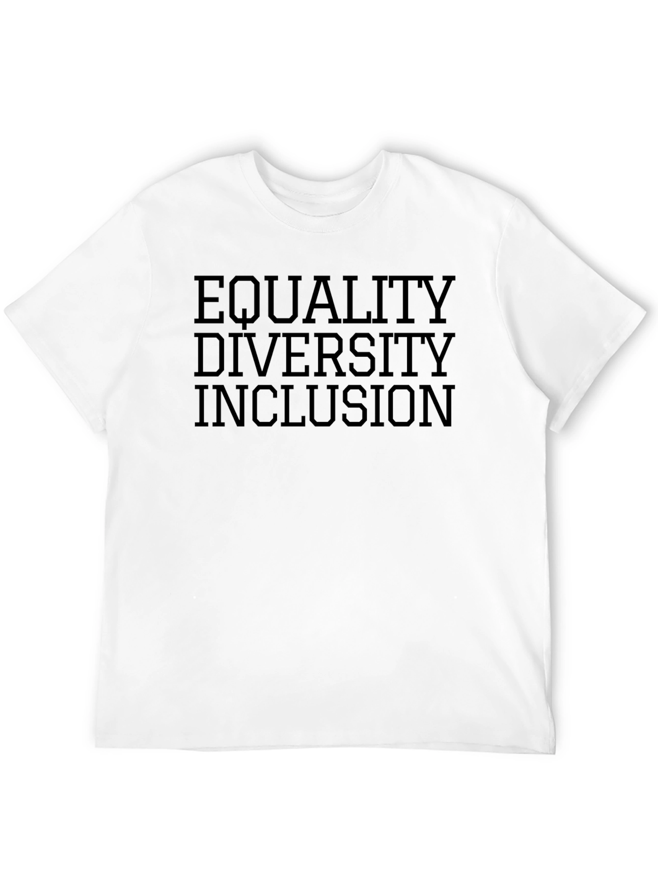 Equality Diversity Inclusion Black T-Shirt
