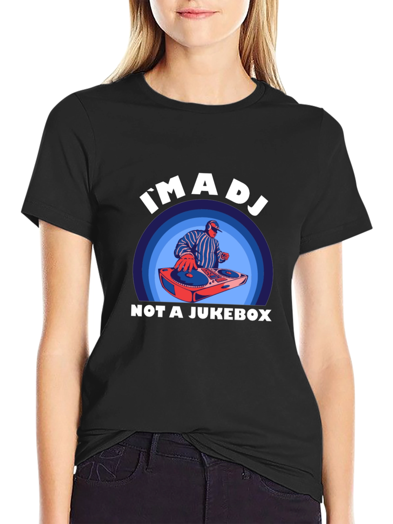 Im A DJ Not A Jukebox Graphic T-Shirt