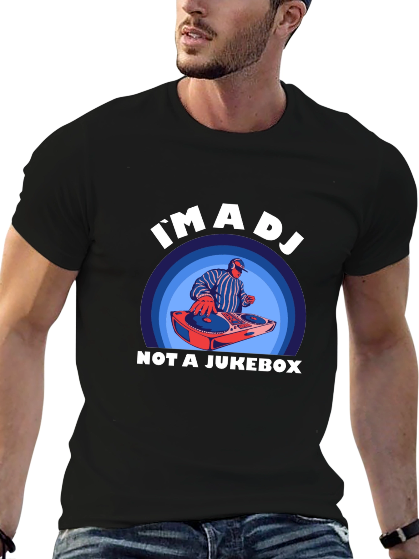 Im A DJ Not A Jukebox Graphic T-Shirt