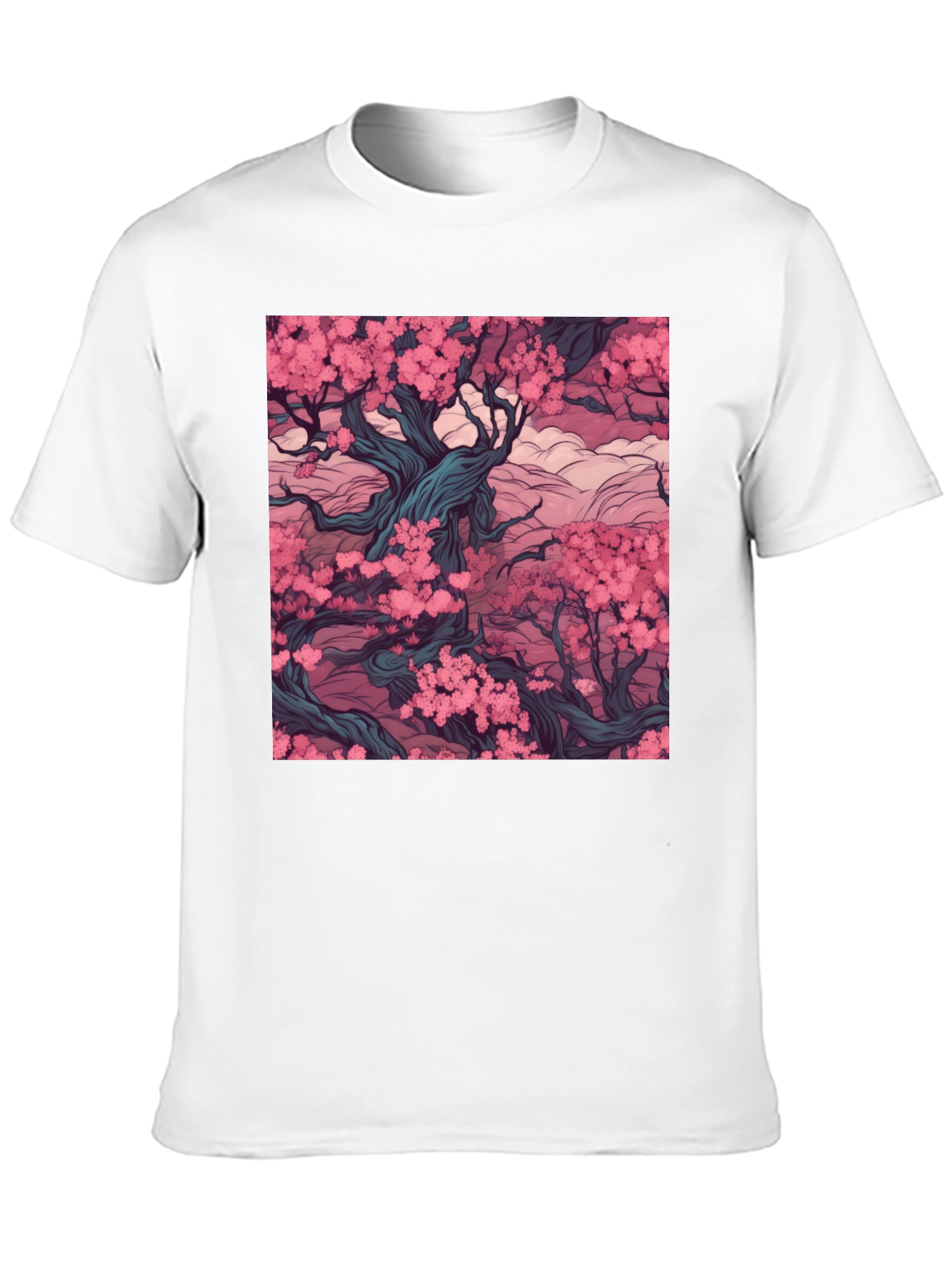 Blossom Tree Black T-Shirt