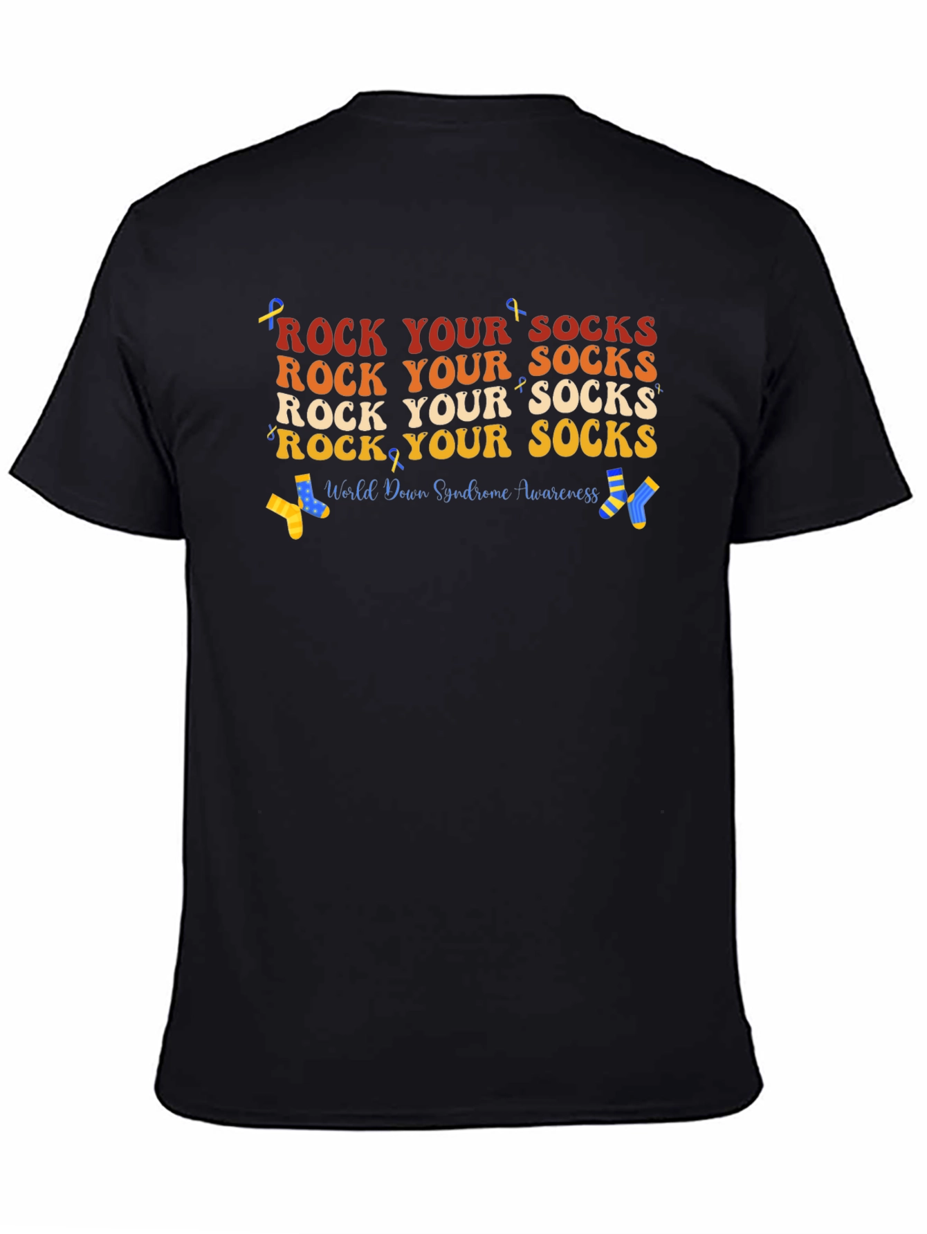 Rock Your Socks T-Shirt - Down Syndrome Awareness