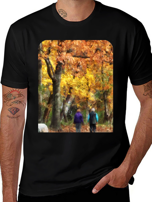 Autumn Forest Walk T-Shirt