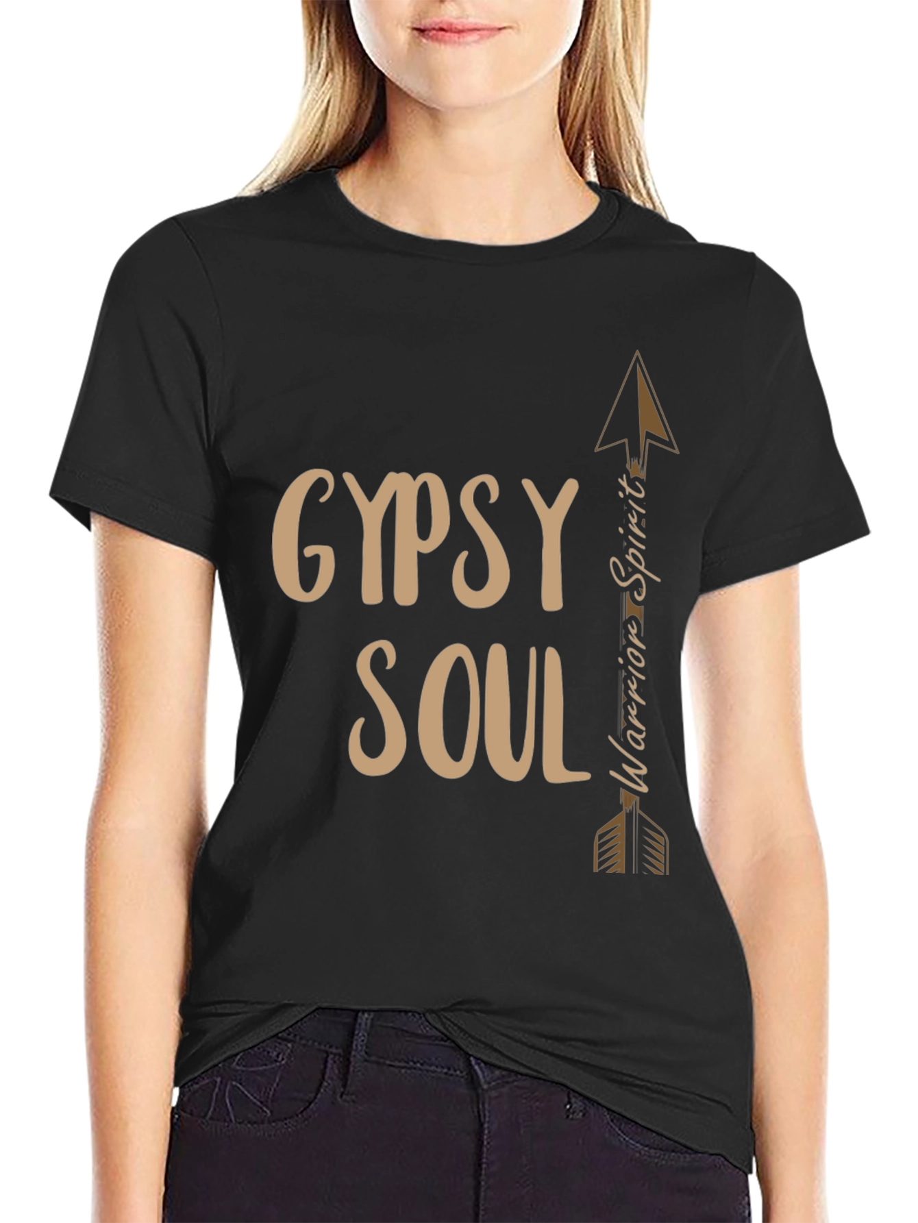 Gypsy Soul Warrior Spirit Graphic Tee