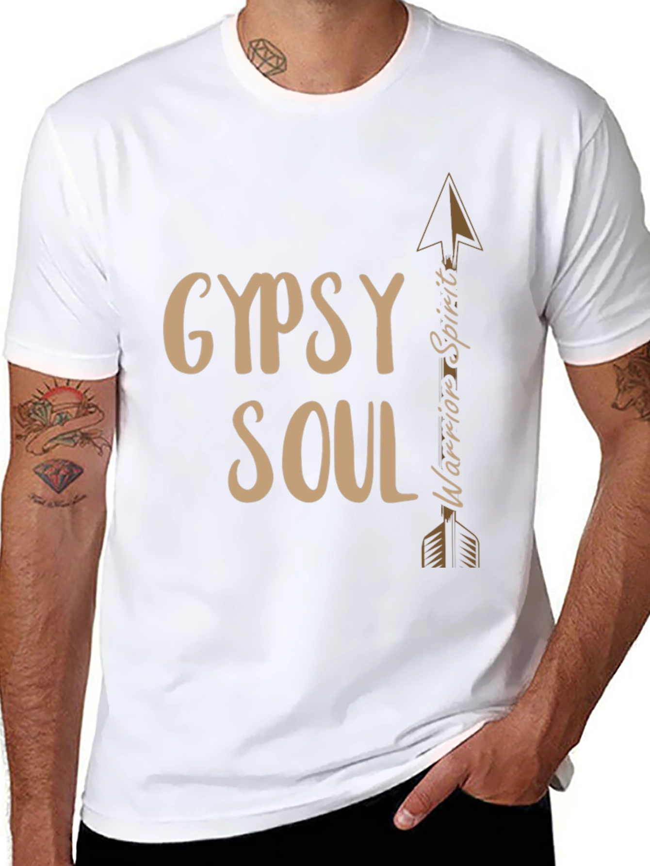 Gypsy Soul Warrior Spirit Graphic Tee
