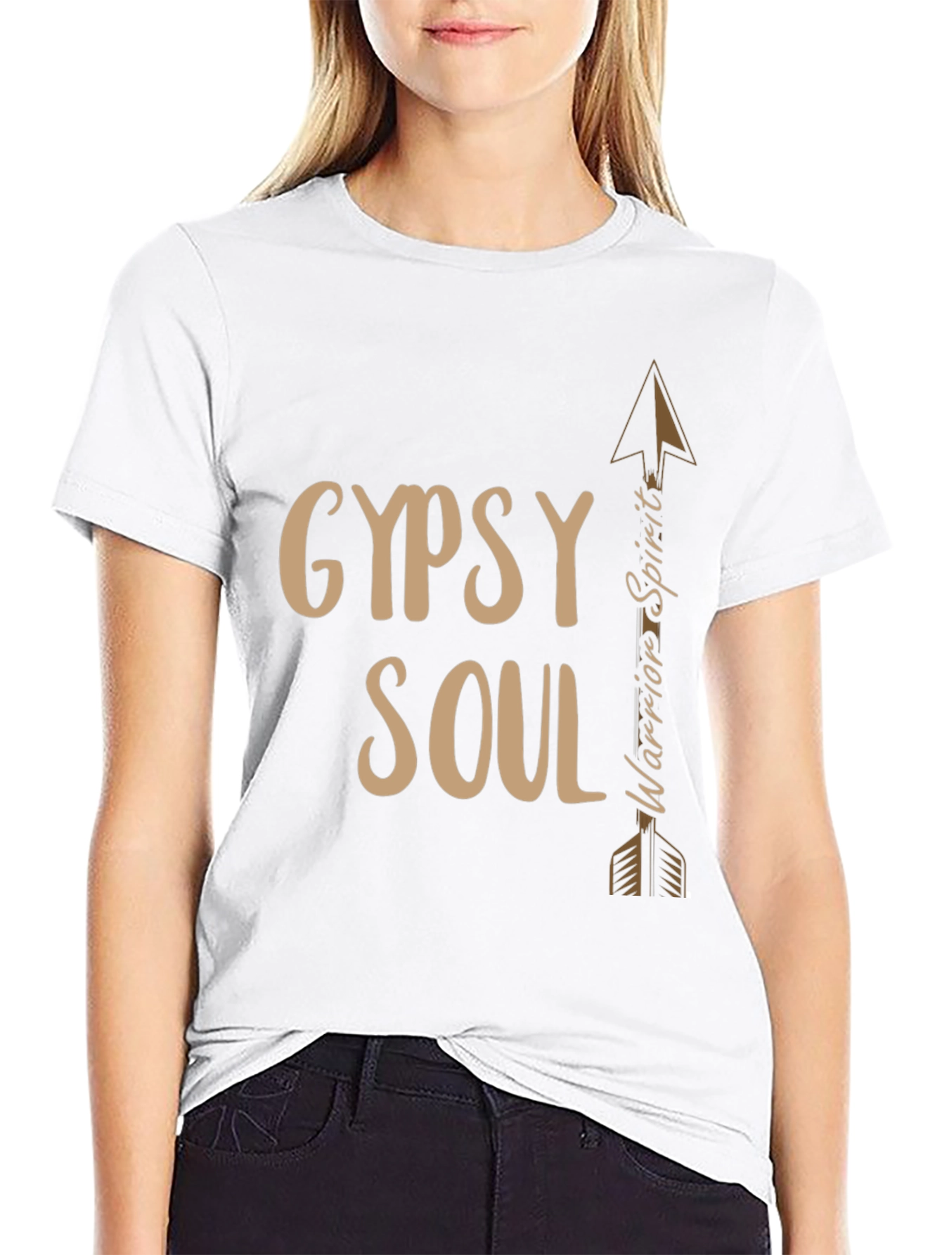 Gypsy Soul Warrior Spirit Graphic Tee