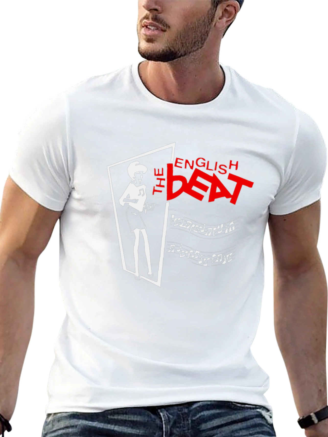 The English Beat Graphic Print T-Shirt