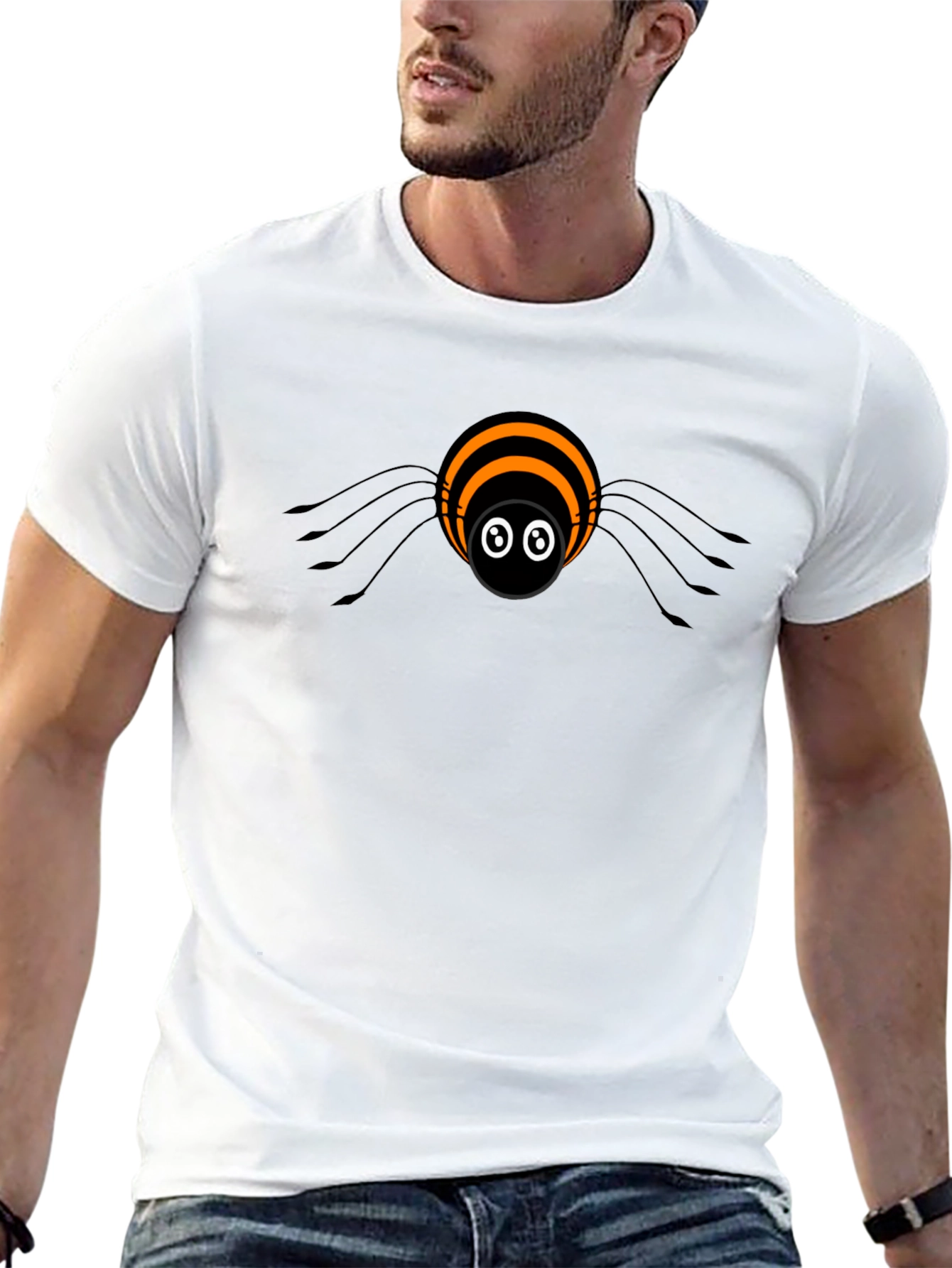 Halloween Spider Graphic Tee