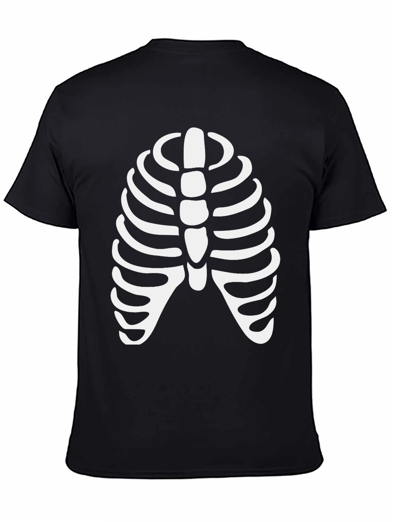 Skeleton Rib Cage Halloween Costume T-Shirt