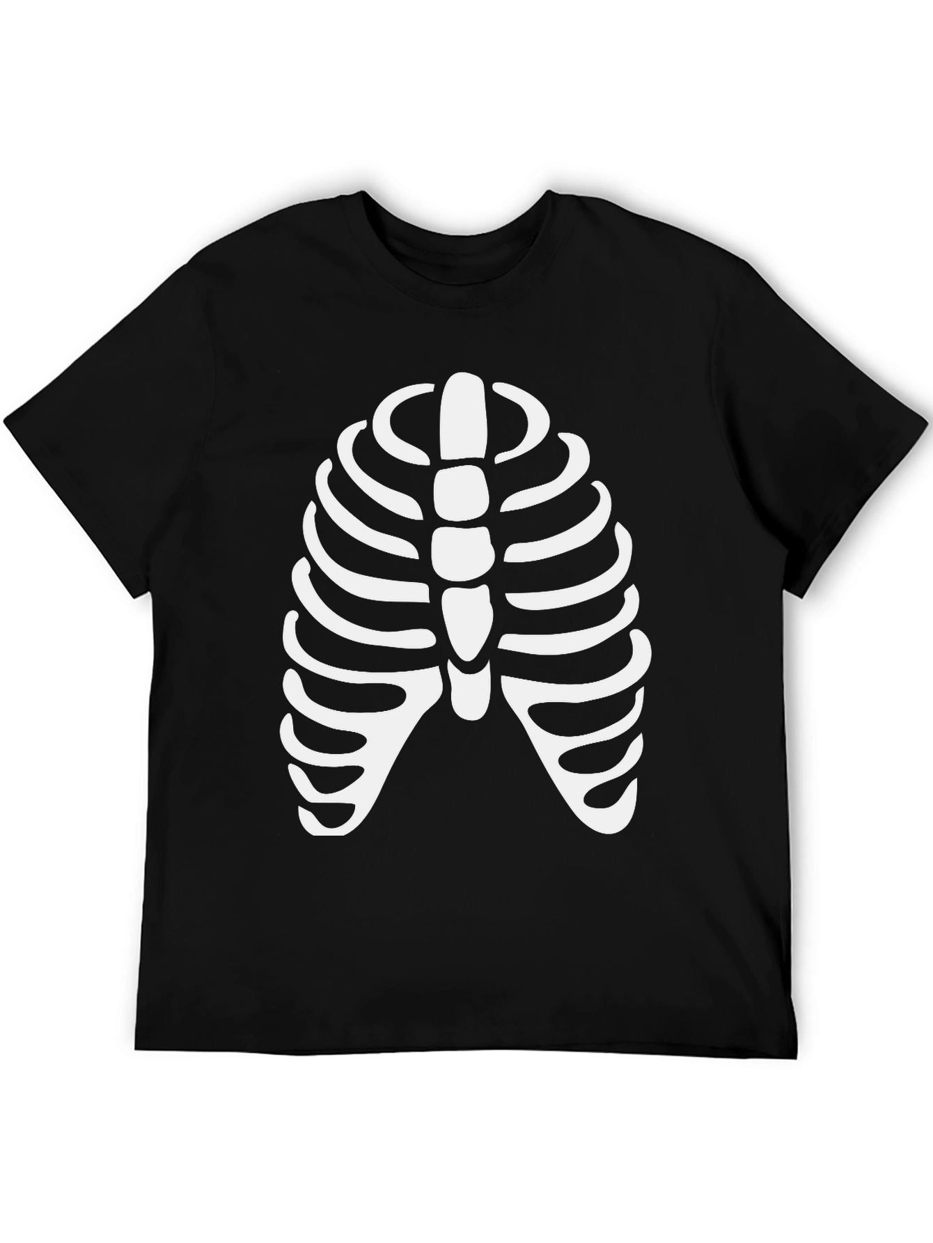 Skeleton Rib Cage Halloween Costume T-Shirt