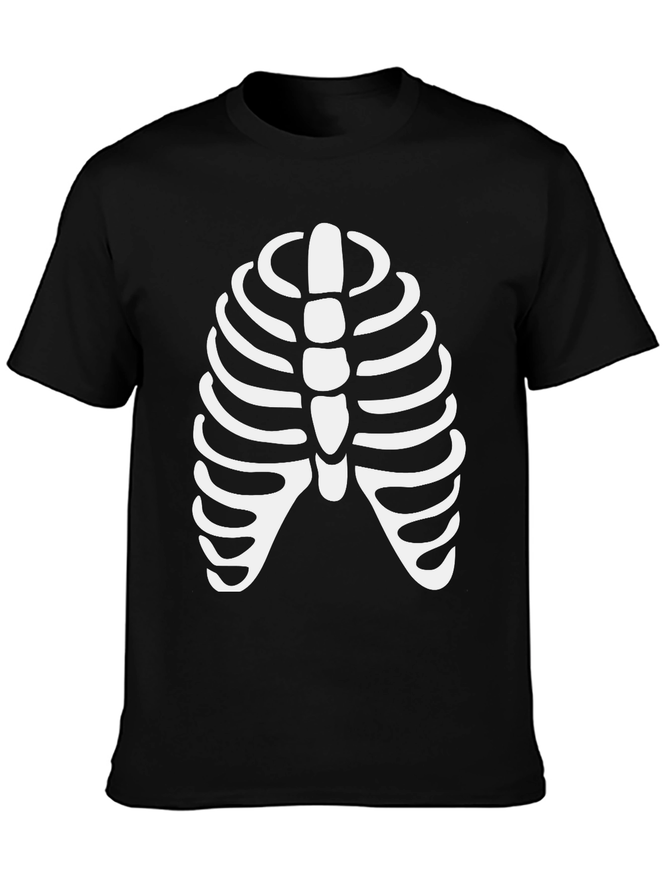 Skeleton Rib Cage Halloween Costume T-Shirt