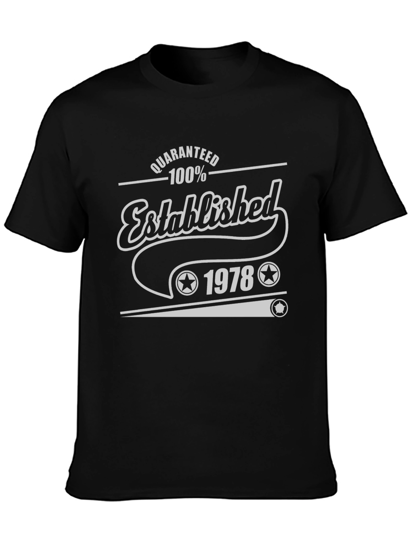 Established 1978 Graphic Tee - Black