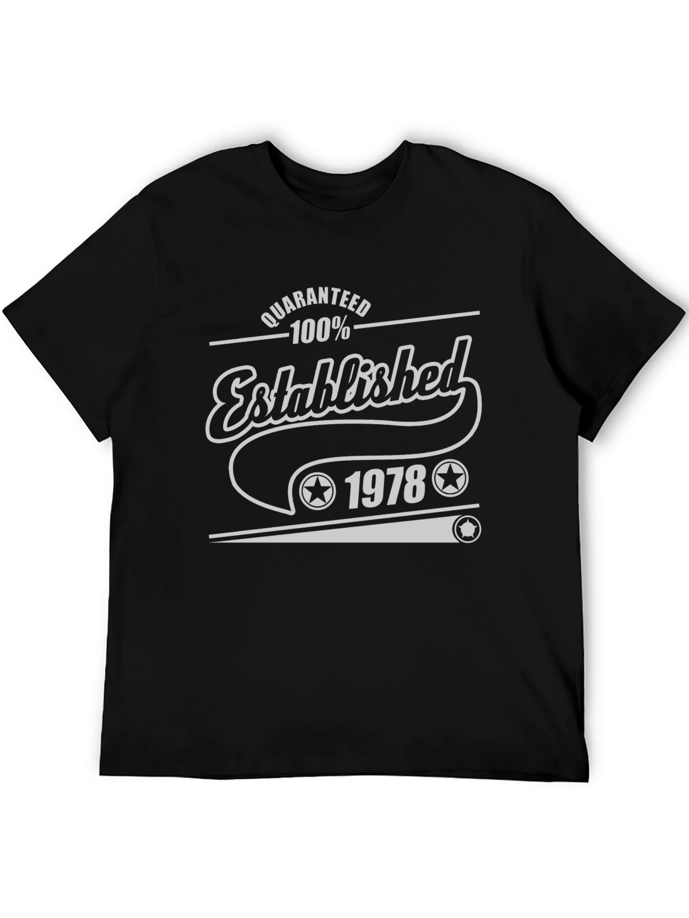 Established 1978 Graphic Tee - Black