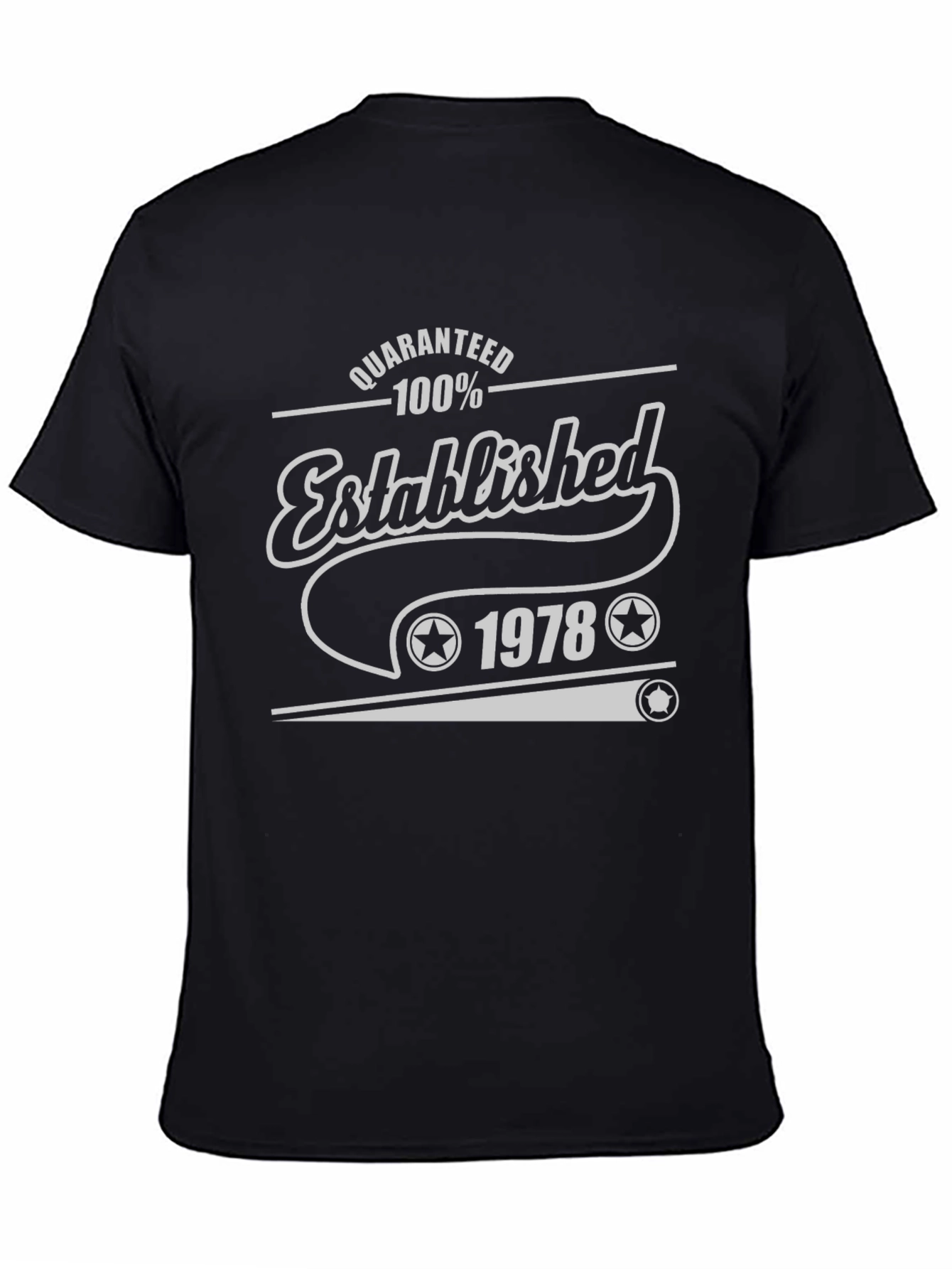 Established 1978 Graphic Tee - Black