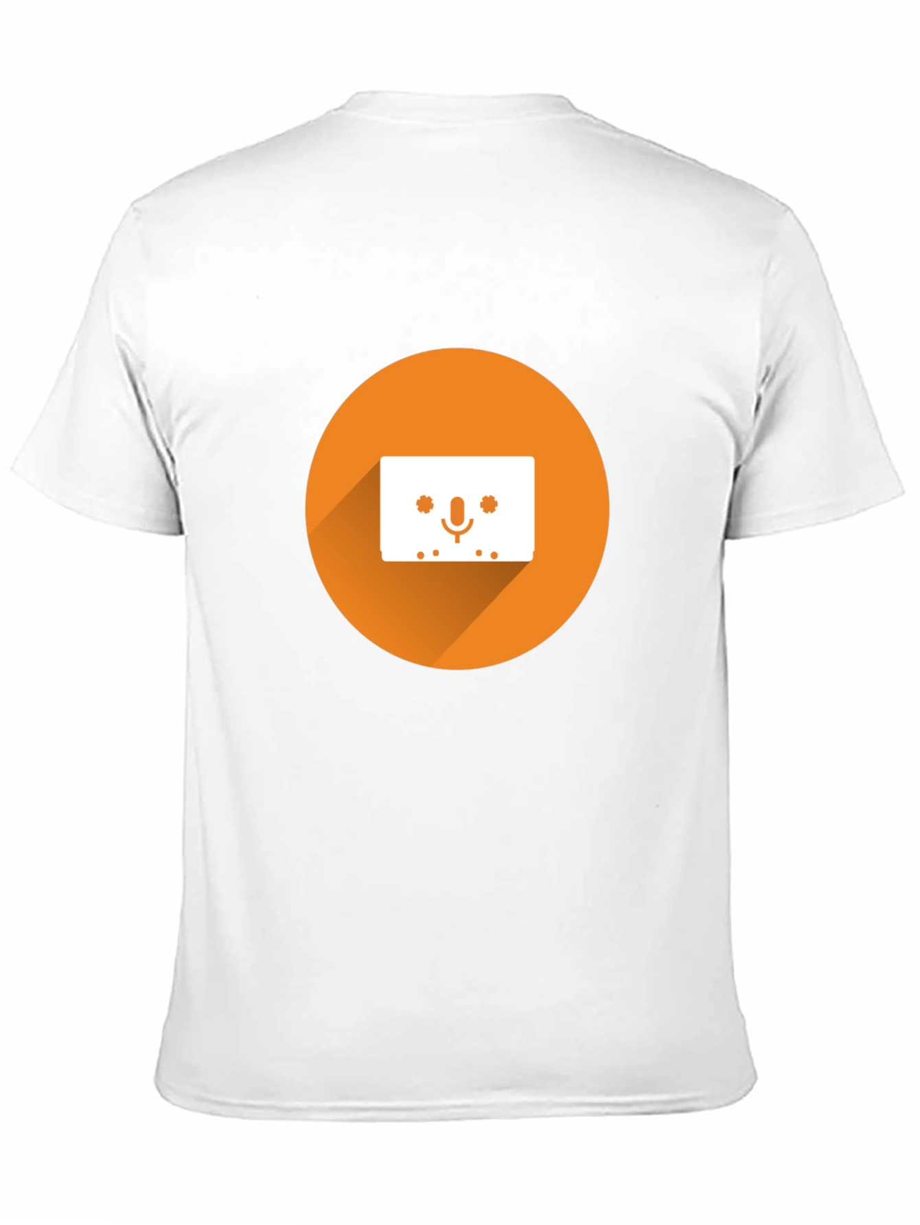 Retro Cassette Tape Graphic Tee - Black