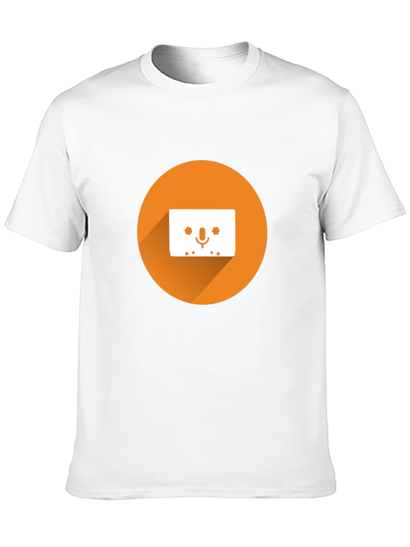 Retro Cassette Tape Graphic Tee - Black