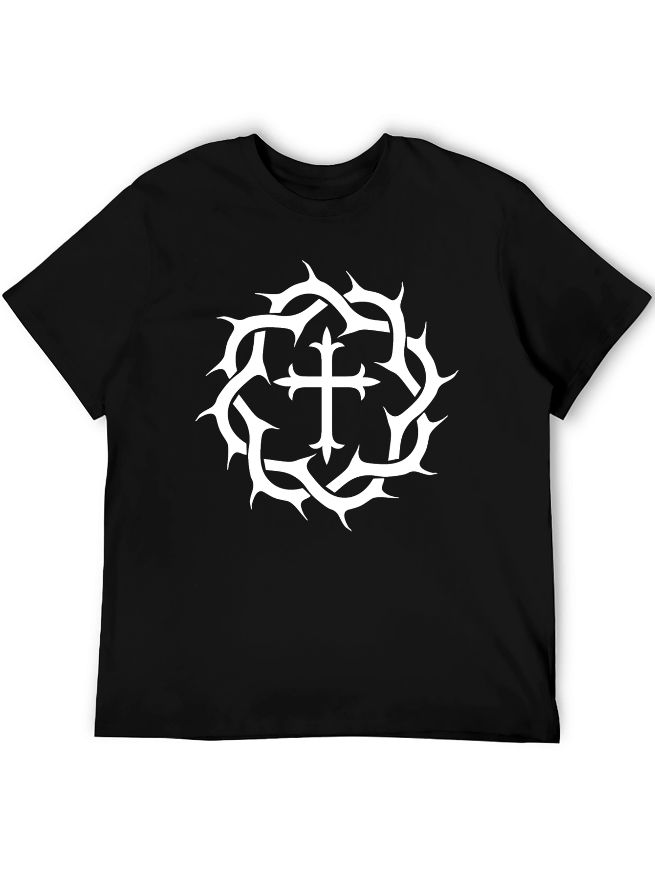 Thorn Cross Black T-Shirt
