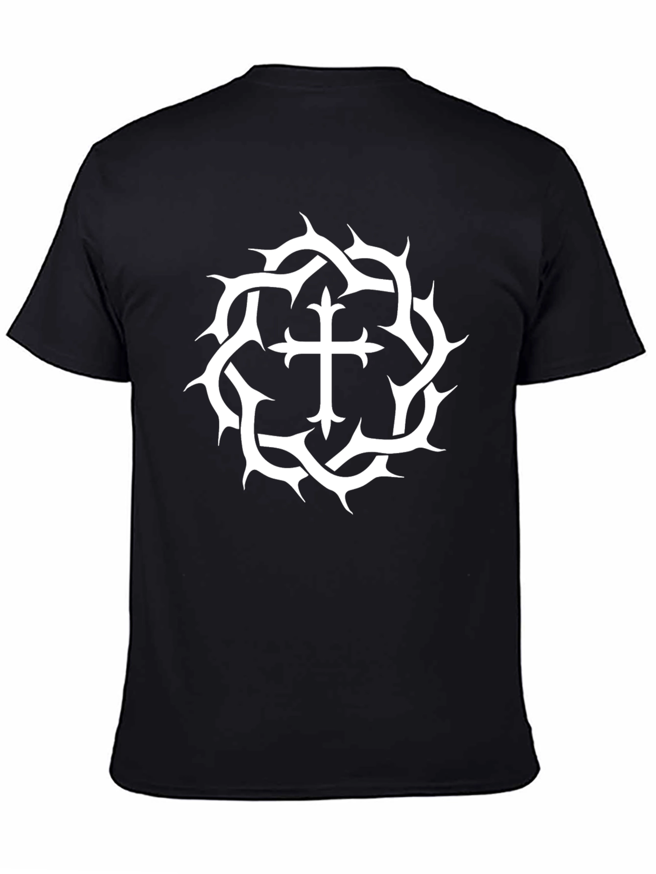 Thorn Cross Black T-Shirt