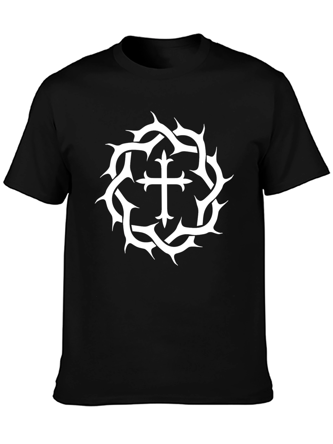 Thorn Cross Black T-Shirt