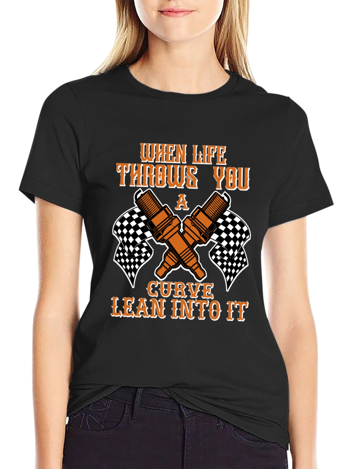 When Life Throws You a Curve T-Shirt