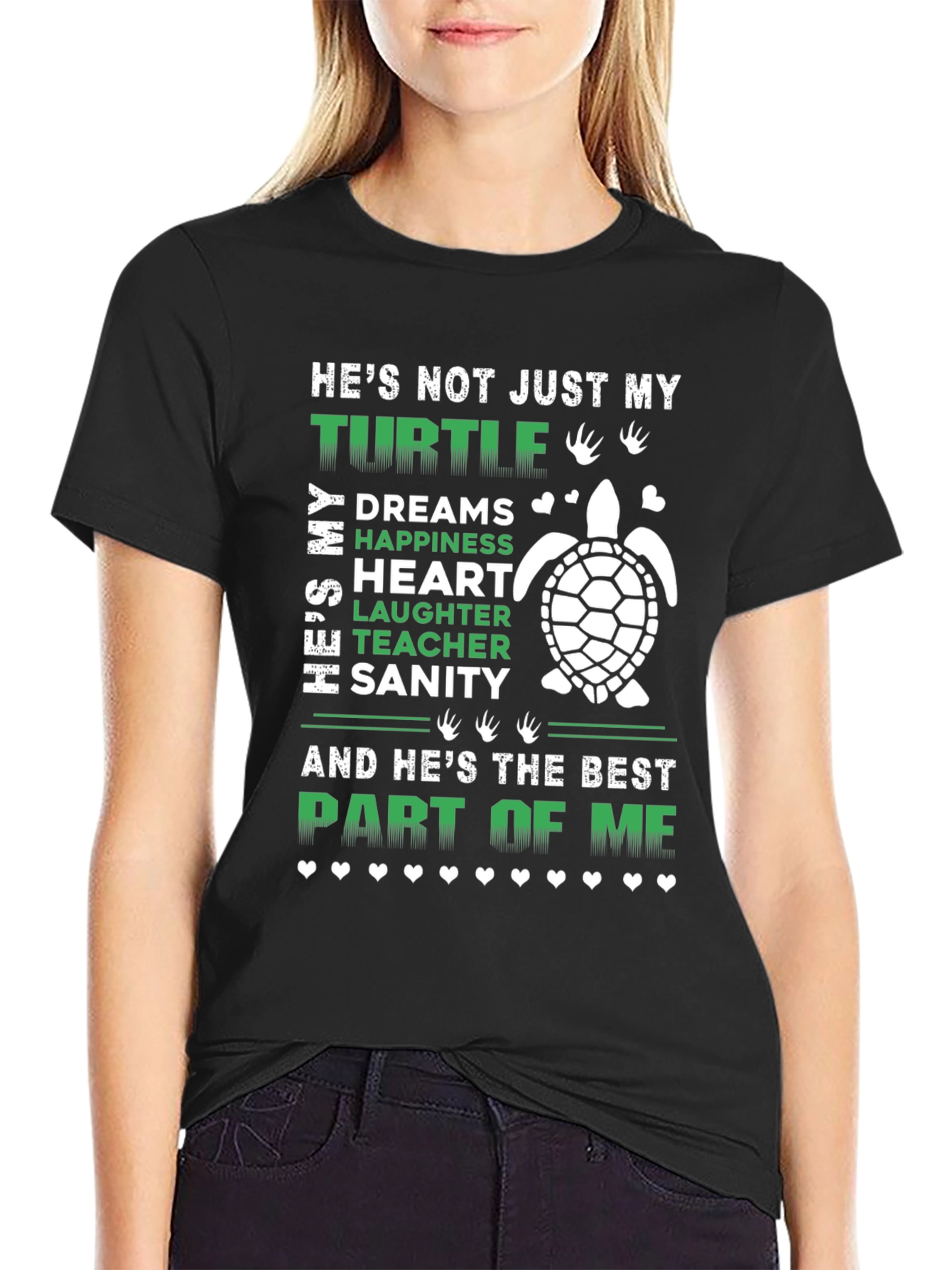 Turtle Lover T-Shirt: Hes Not Just My Turtle