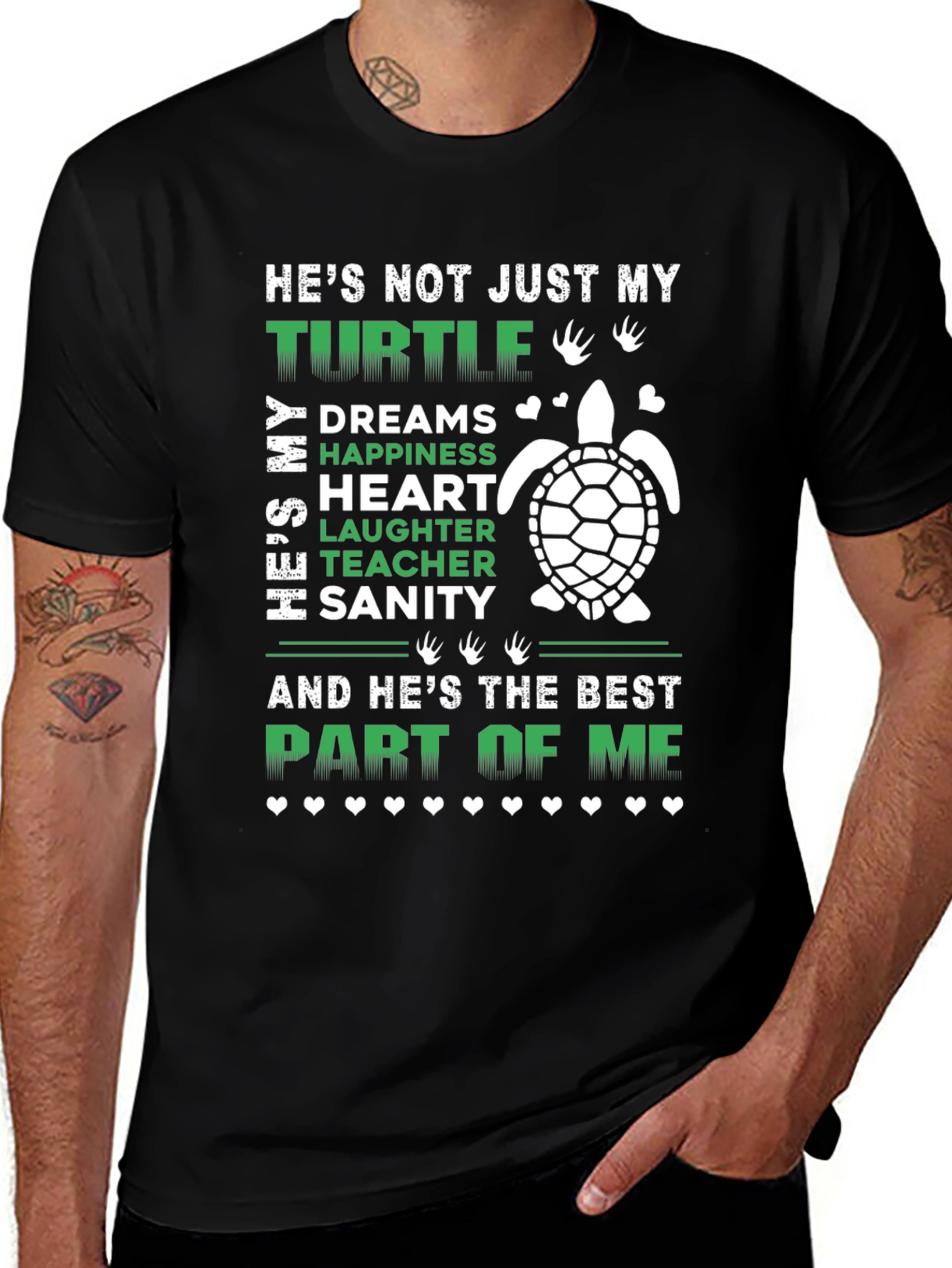 Turtle Lover T-Shirt: Hes Not Just My Turtle