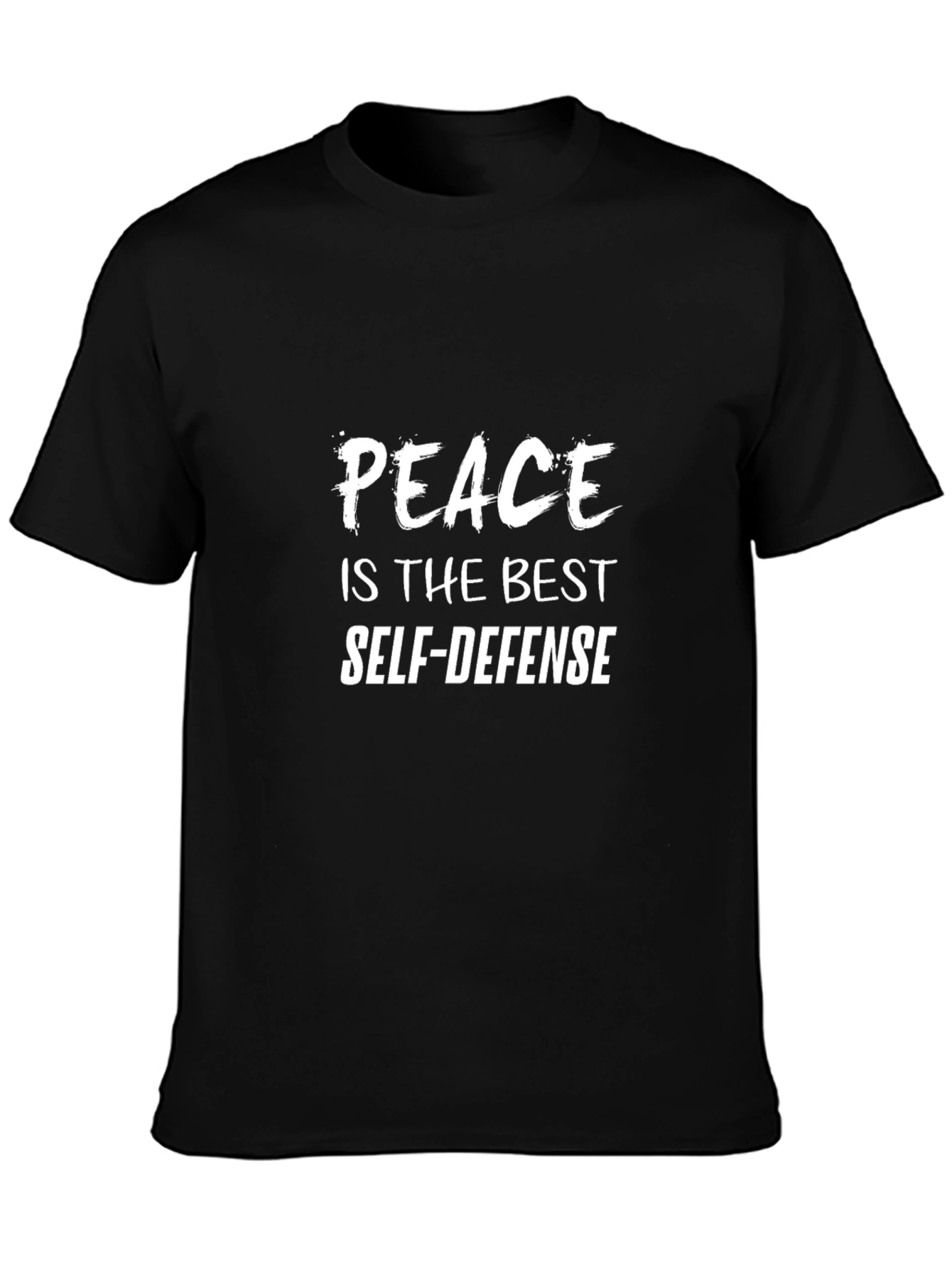 Peace is the Best Self-Defense Graphic Tee
