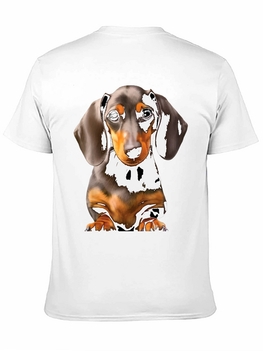 Dachshund Dog Graphic T-Shirt - Cute Puppy Tee