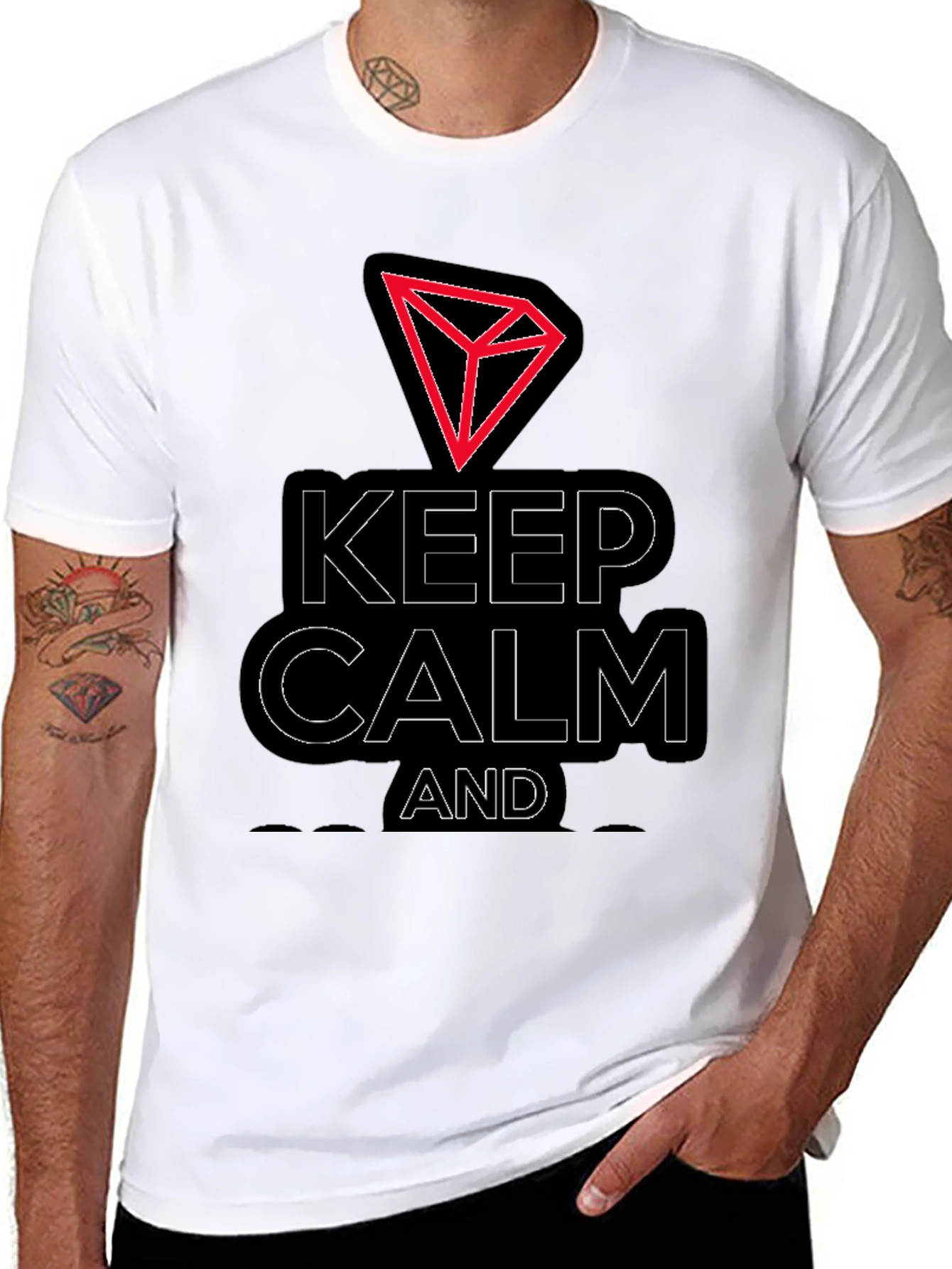 Keep Calm and Tron T-Shirt