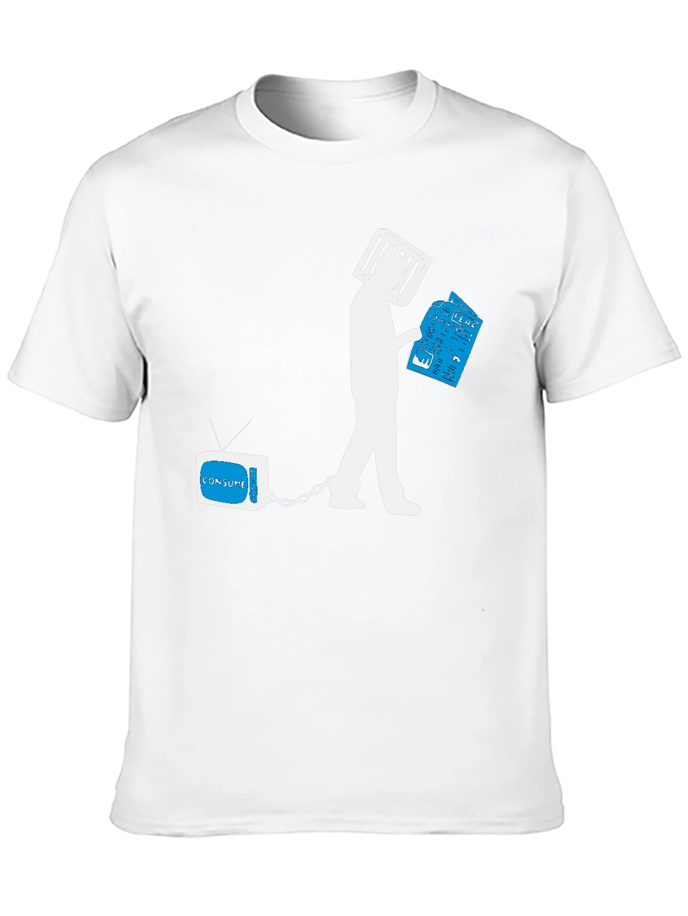 Consume TV Head T-Shirt