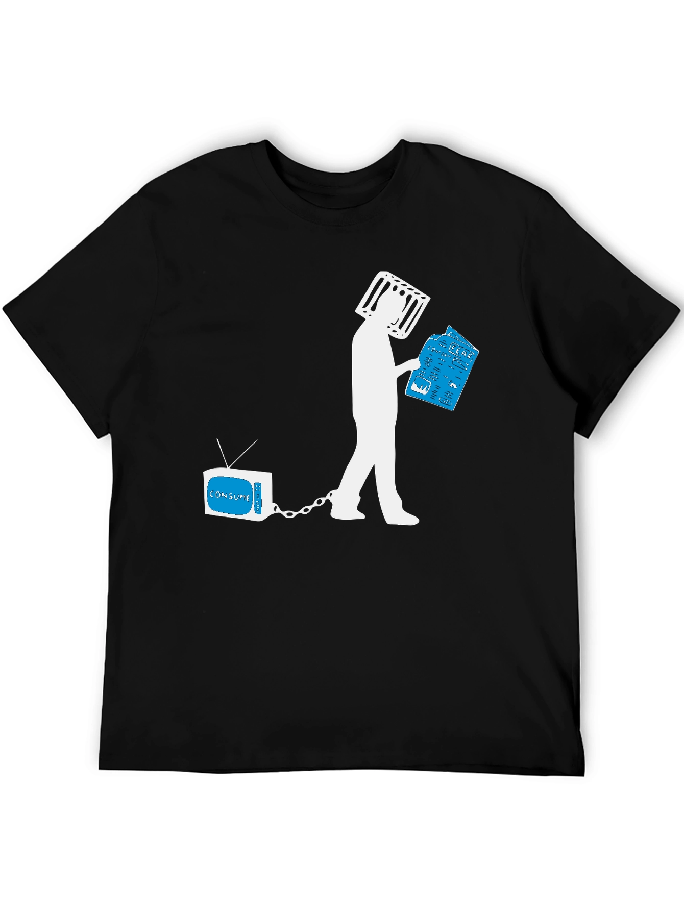 Consume TV Head T-Shirt