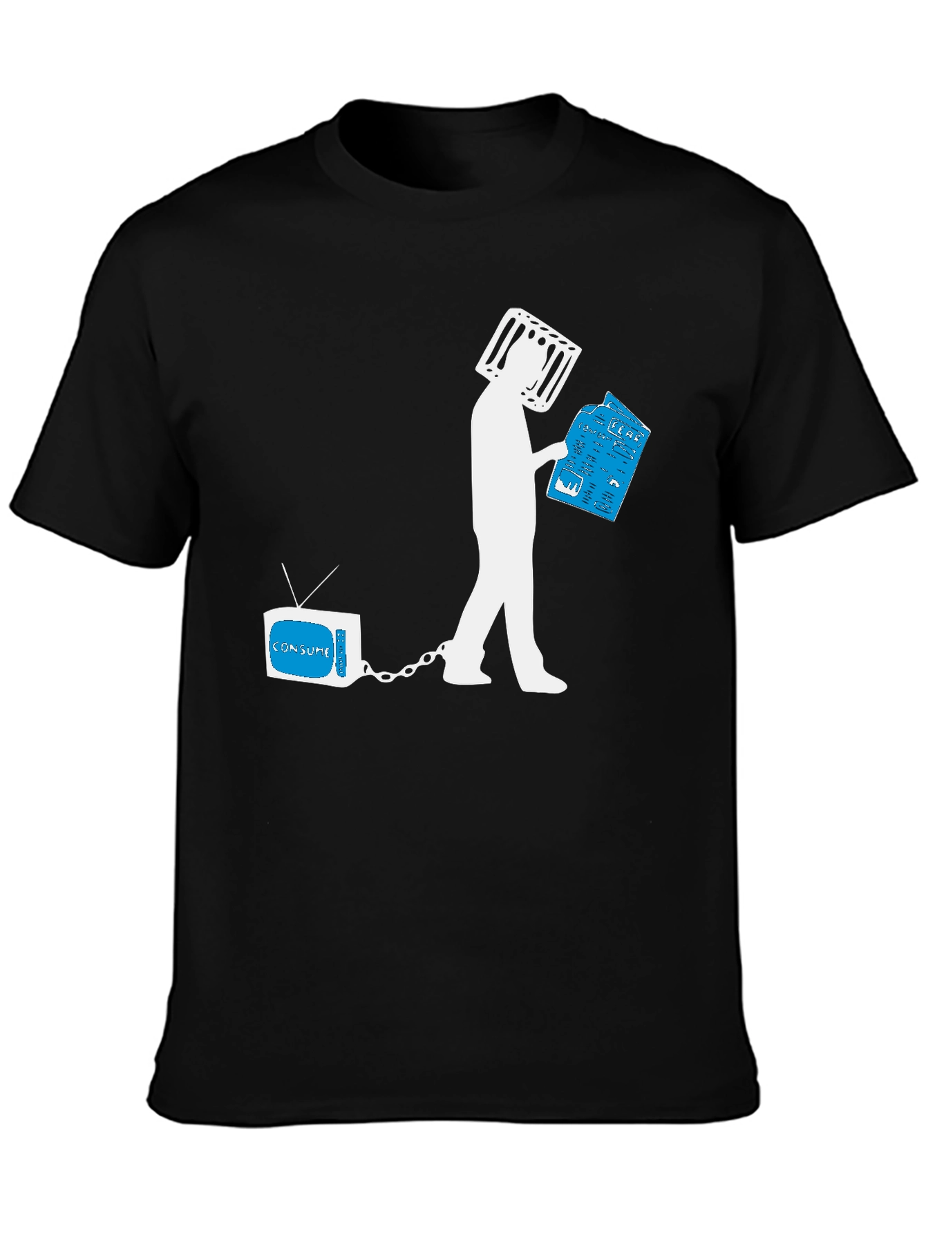 Consume TV Head T-Shirt