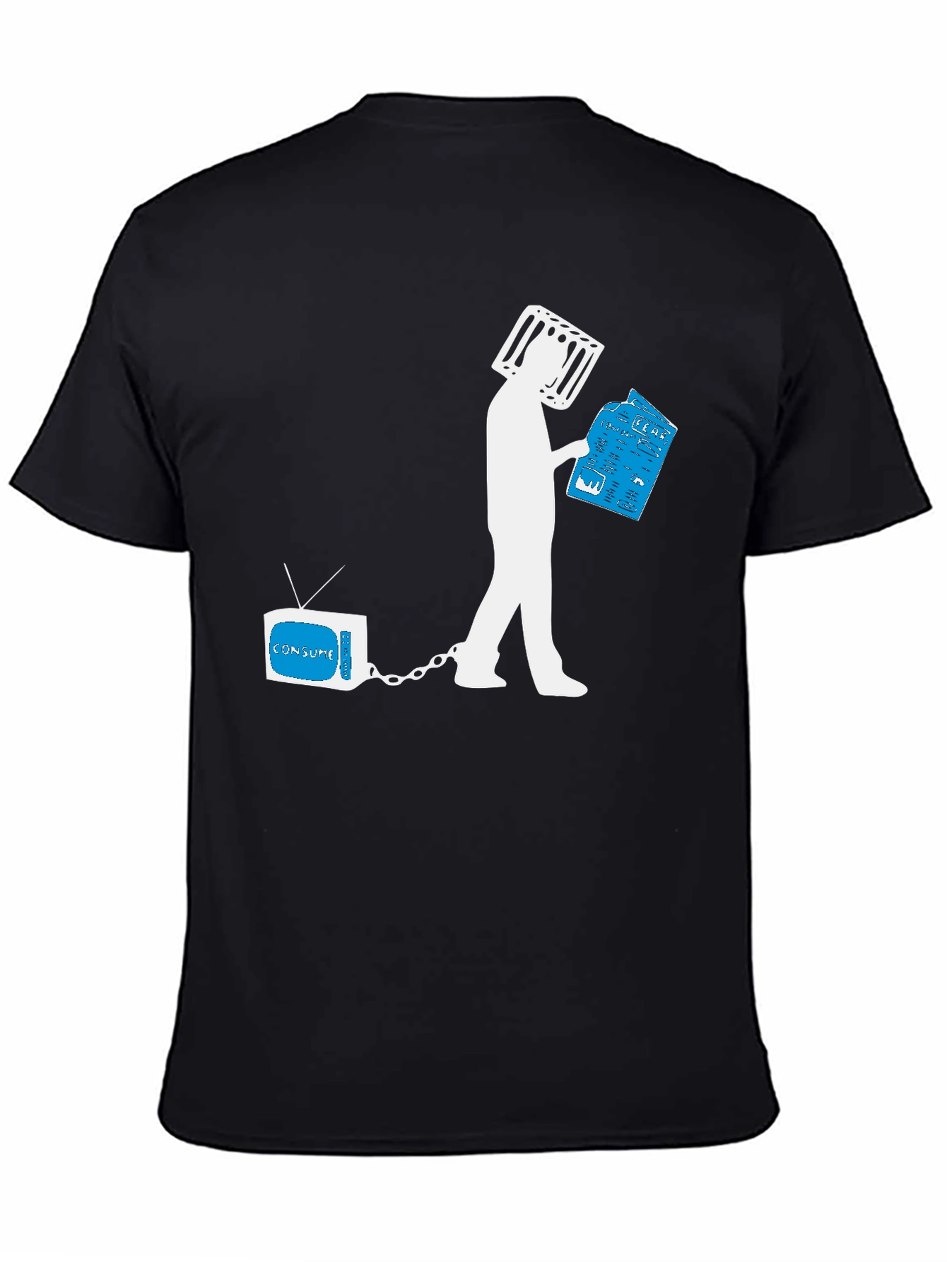 Consume TV Head T-Shirt