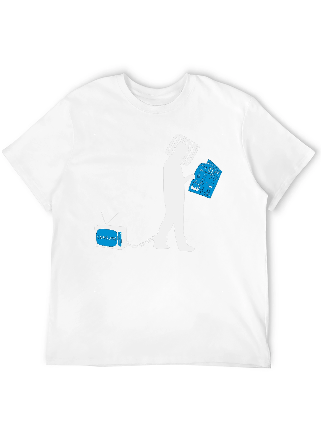 Consume TV Head T-Shirt