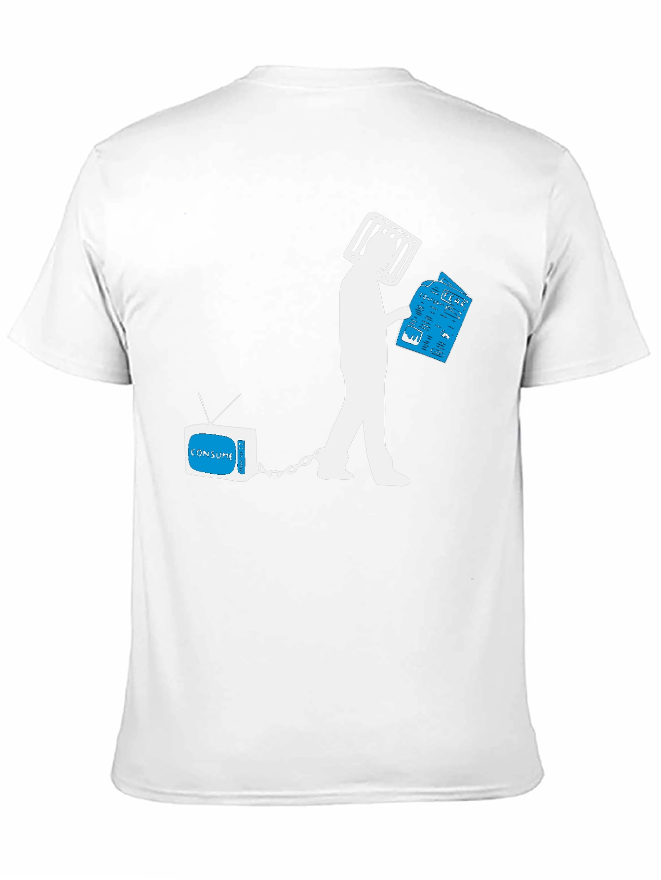 Consume TV Head T-Shirt