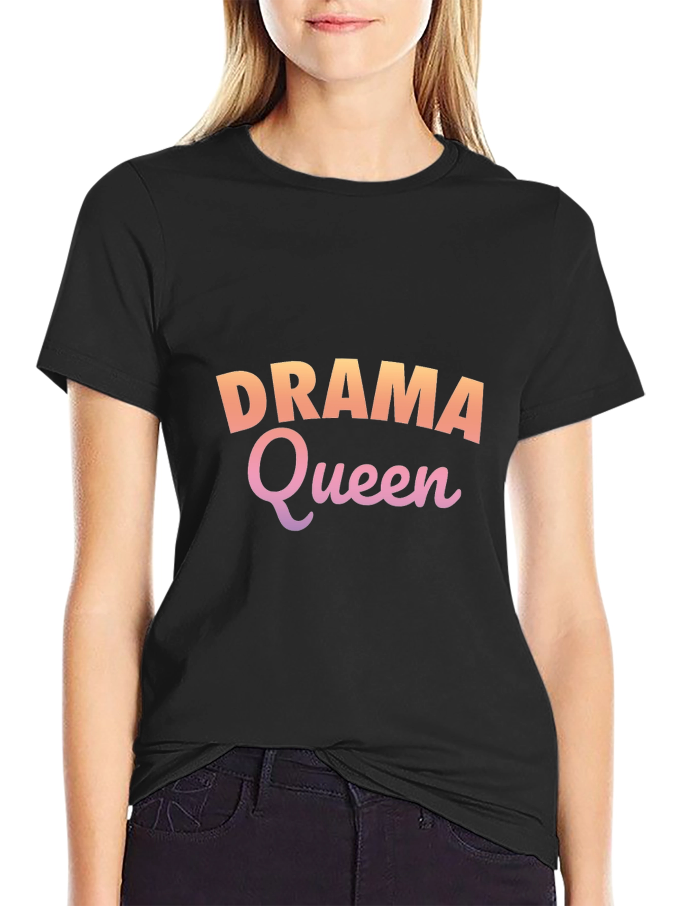 Drama Queen Graphic Tee - Trendy & Fun!