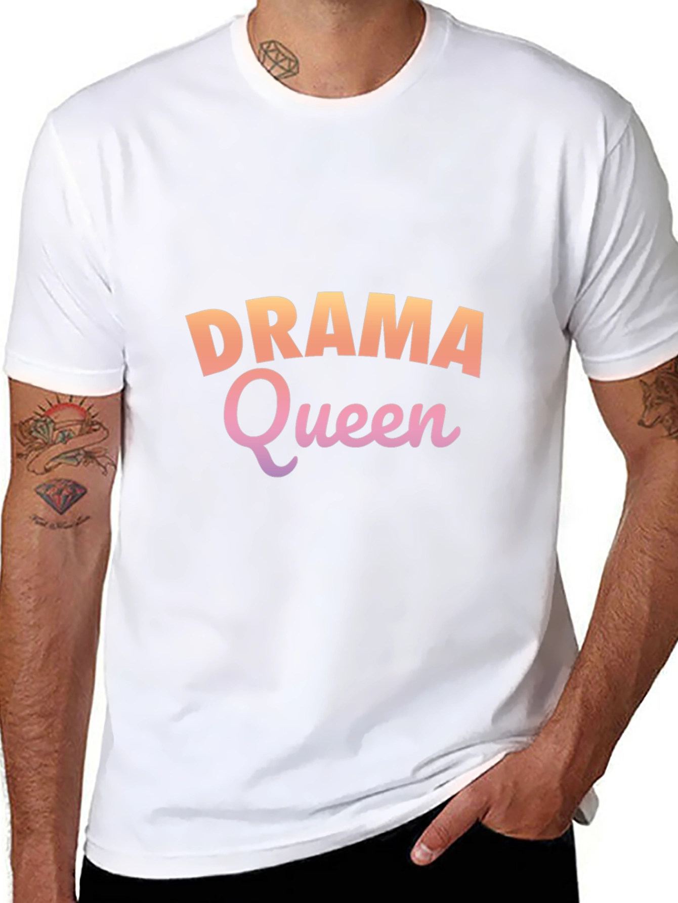Drama Queen Graphic Tee - Trendy & Fun!