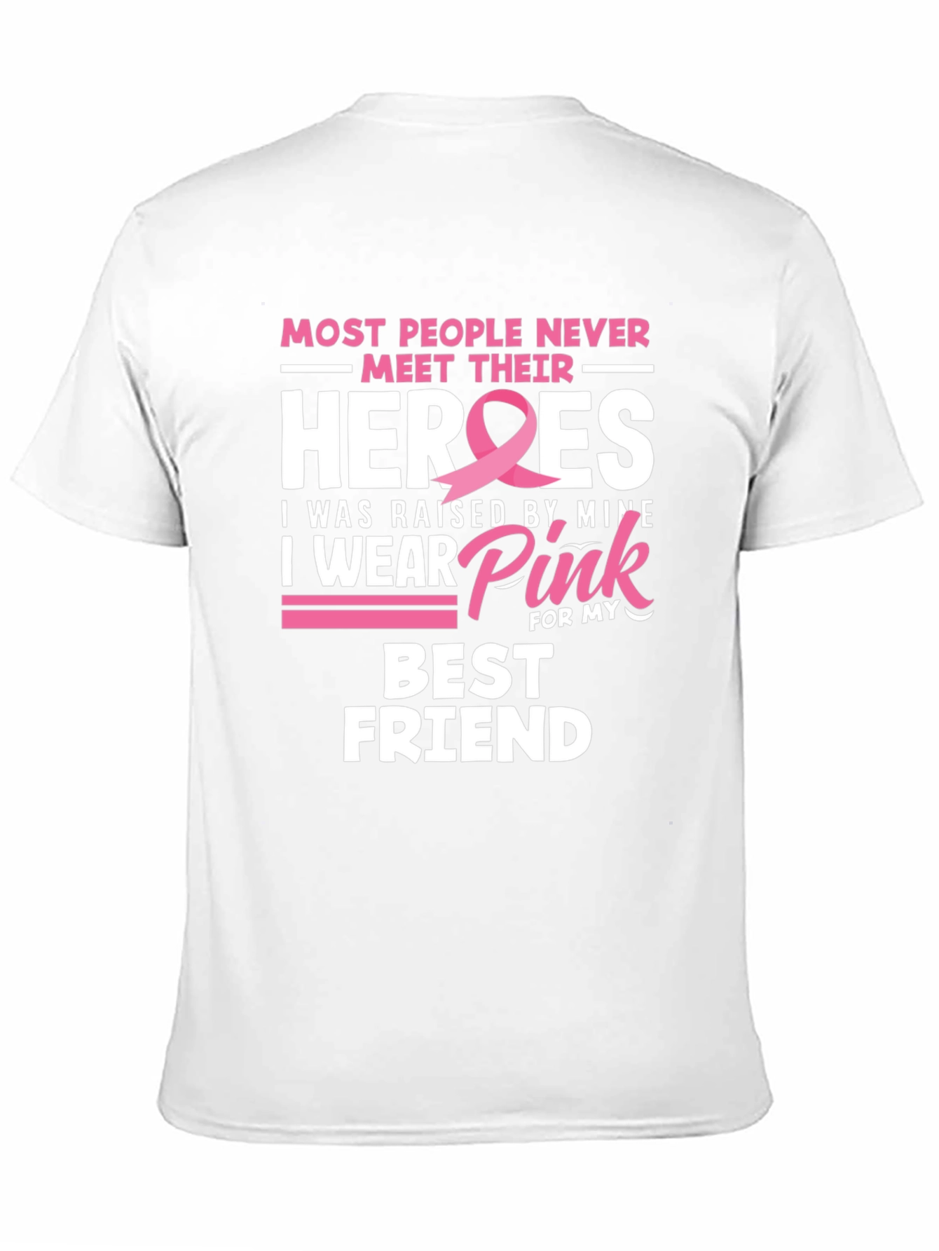 Breast Cancer Awareness Best Friend T-Shirt