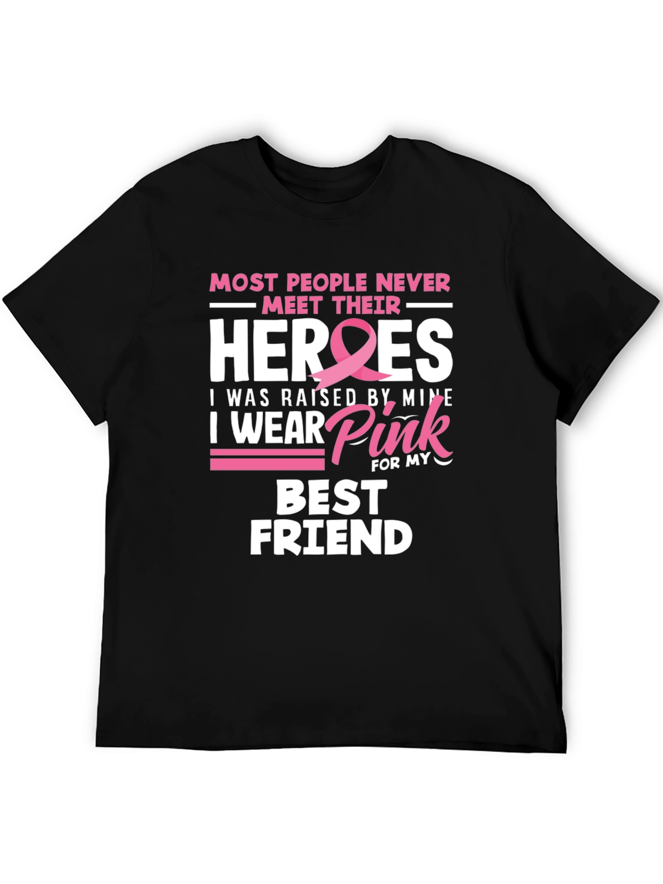 Breast Cancer Awareness Best Friend T-Shirt