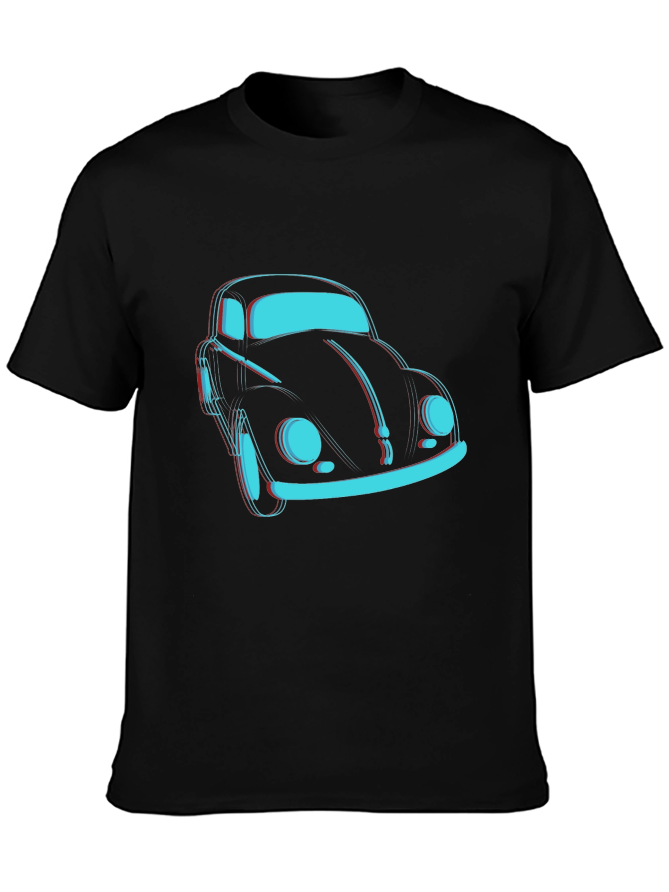 Retro VW Beetle Graphic Tee - Classic Car T-Shirt