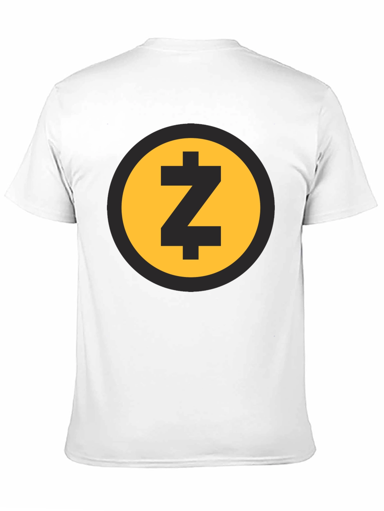 Zcash Crypto T-Shirt Black Cotton Short Sleeve Tee