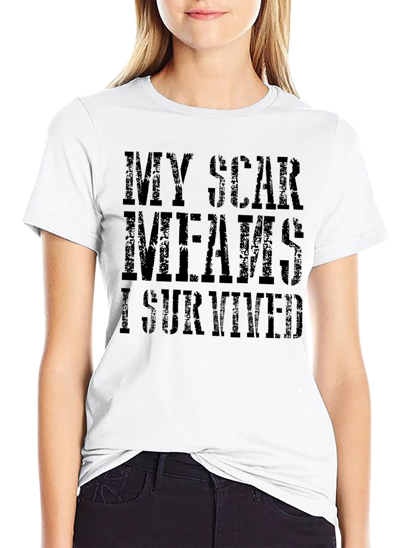 My Scars Mean I Survived Graphic Tee