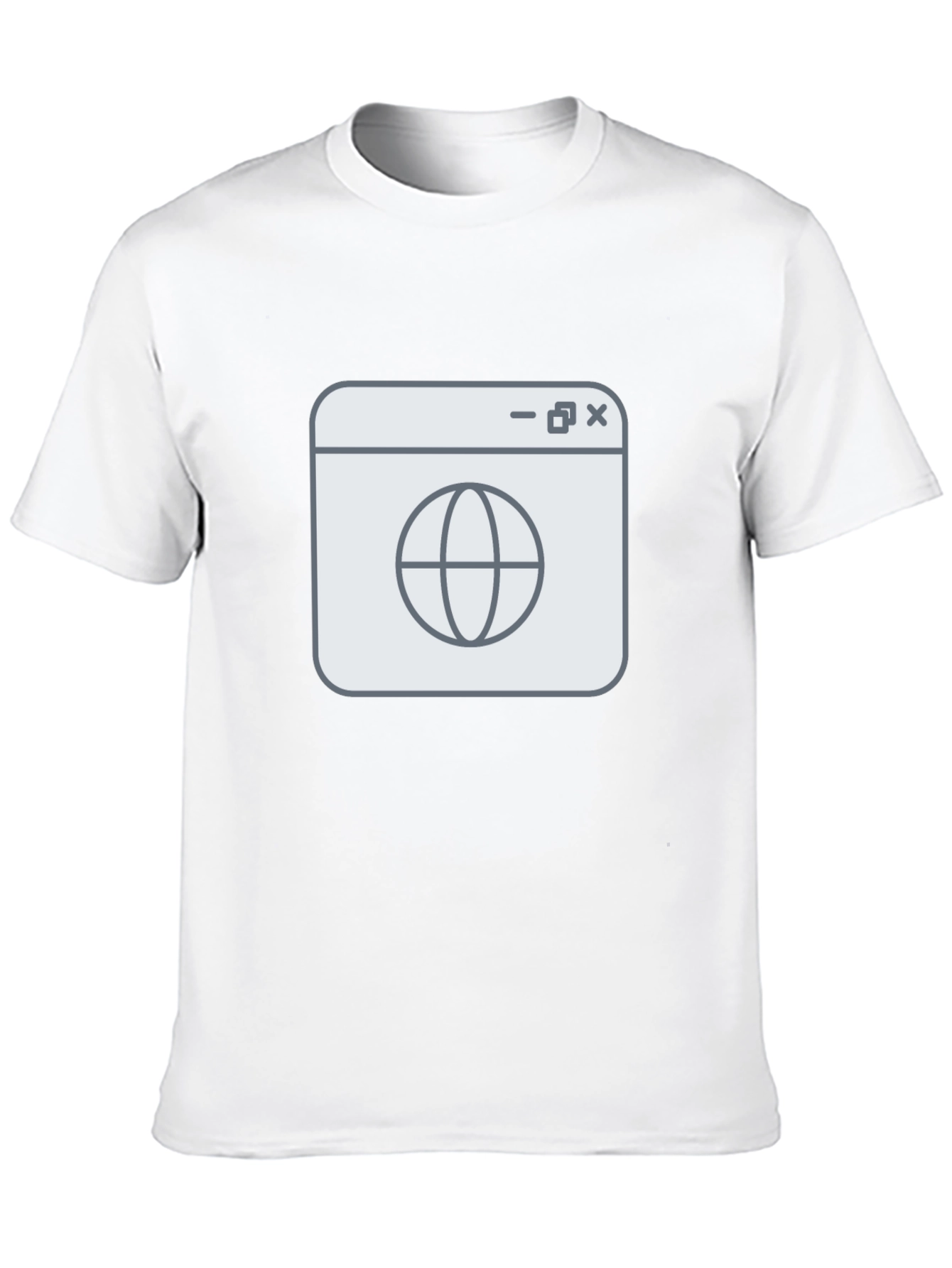 Internet Globe T-Shirt - Modern Design
