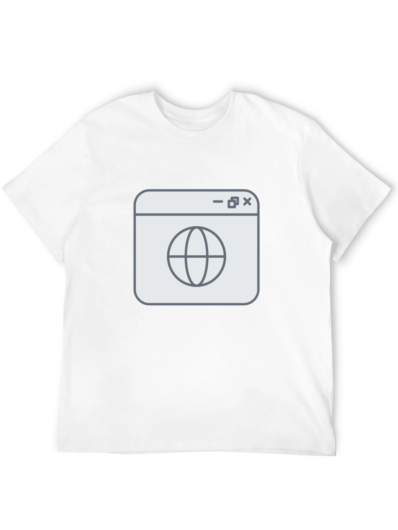 Internet Globe T-Shirt - Modern Design